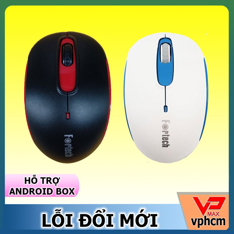 [Mã SKAMSALE06 giảm 10% đơn 150k] Combo 10 chuột không dây Fortech Laptop Rimax