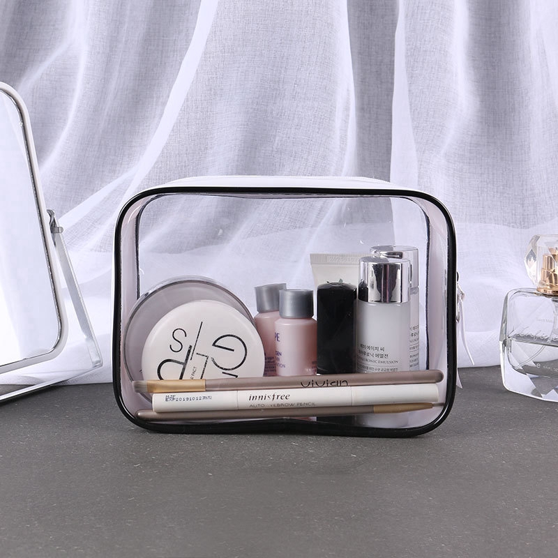 Transparent plastic bags for waterproof cosmetics