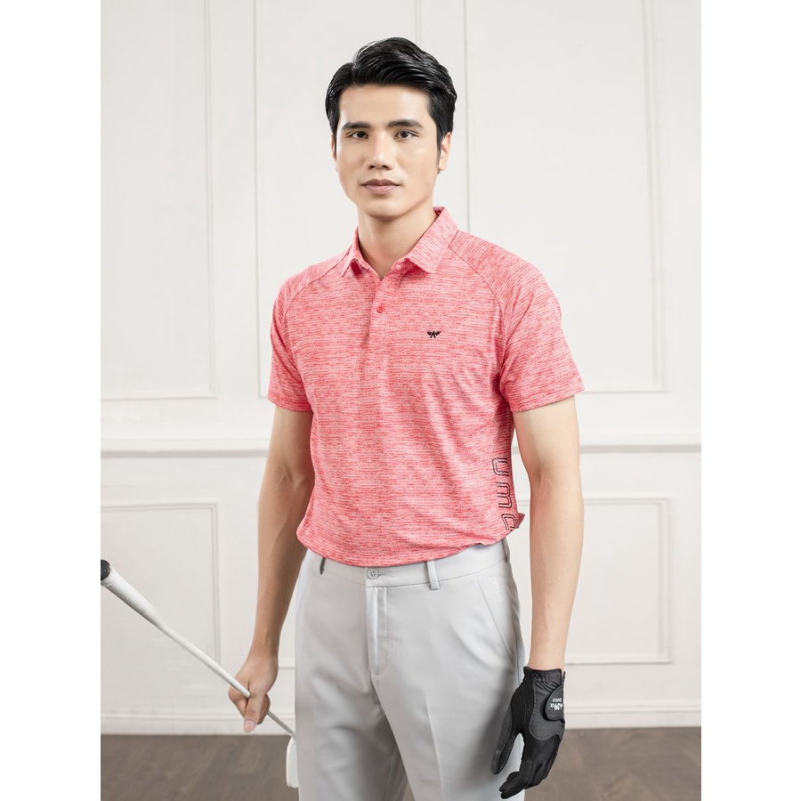 Áo polo nam Aristino  GOLF FIT cao cấp thấm hút mồ hôi chống  tia UV APSG12S1