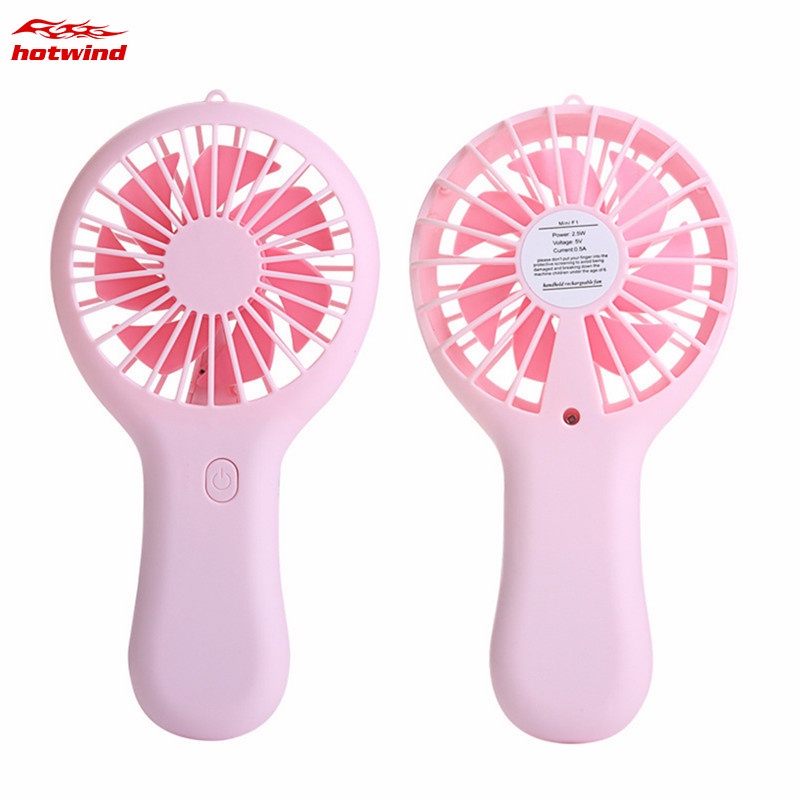 Quạt Cầm Tay Mini Dễ Thương Có Thể Sạc Lại Bằng Cổng USB Dùng Trong Nhà / Ngoài Trời
