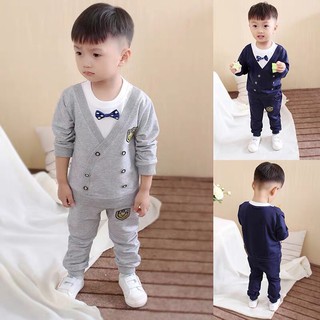 Bộ công tử chất cotton hàng Quảng Châu