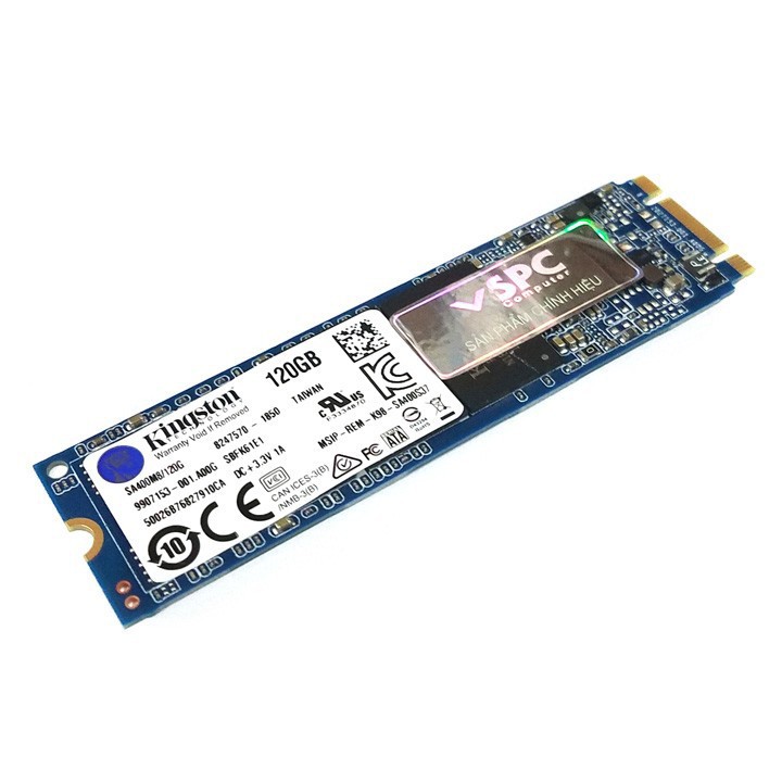 [Mã 159ELSALE hoàn 7% đơn 300K] Ổ cứng SSD M.2 2280 SATA A400 120GB-bảo hành 3 năm