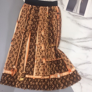 Chân Váy Lụa LV cao cấp 👒
