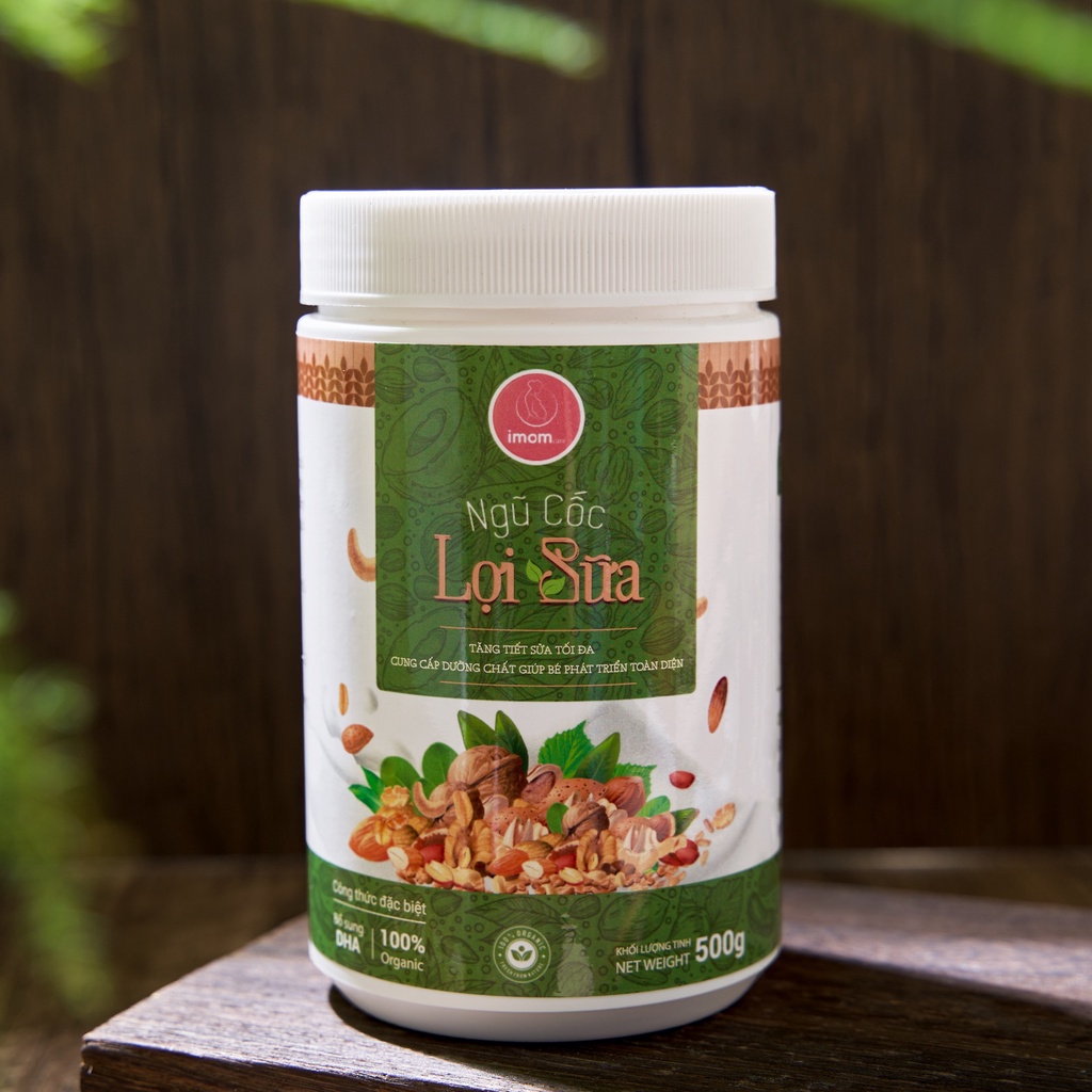 Ngũ cốc lợi sữa imom - kích sữa nhanh chóng, tăng tiết sữa tối đa, cung cấp dưỡng chất giúp bé phát triển toàn diện NCLS