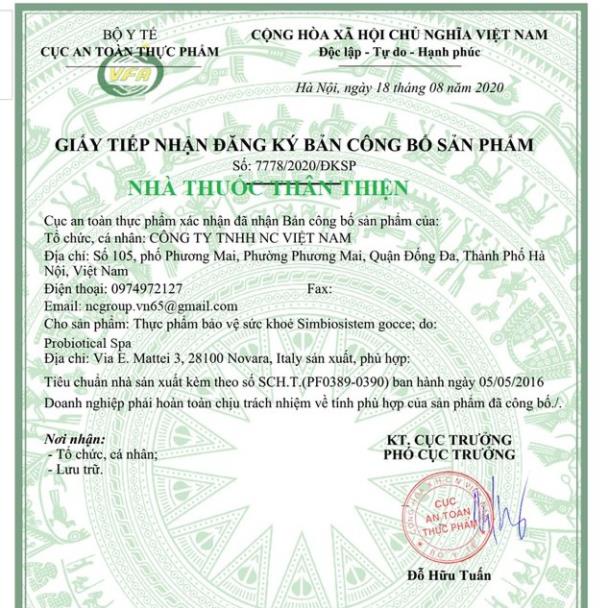Simbiosistem Gocce – Men vi sinh đặc hiệu cho các rối loạn hệ tiêu hóa ở trẻ em,giảm táo bón, cải thiện nhu động ruột