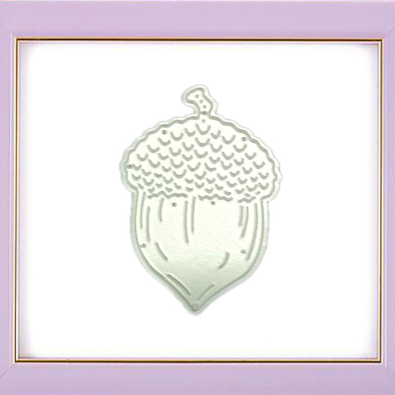 Khuôn Cắt Giấy Kim Loại Hình Quả Thông Ngộ Nghĩnh