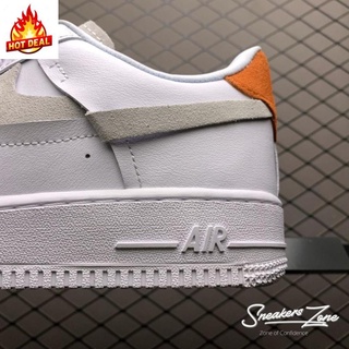 SALE  (FREE SHIP + HỘP + QUÀ) Giày thể thao AIR FORCE 1 LX vandalized màu kem gót xanh gót đỏ siêu hot ^ ; ོ , . ' :: .