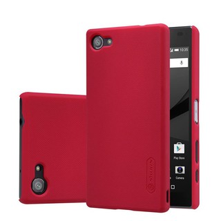 Ốp lưng sần cho Sony Xperia Z5 Mini, Z5 Compact chính hãng Nillkin nhựa PC cao cấp ( Tặng Kèm Miếng Dán Màn Hình )