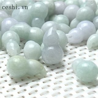 Gourd Shaped Natural Jade Necklace
