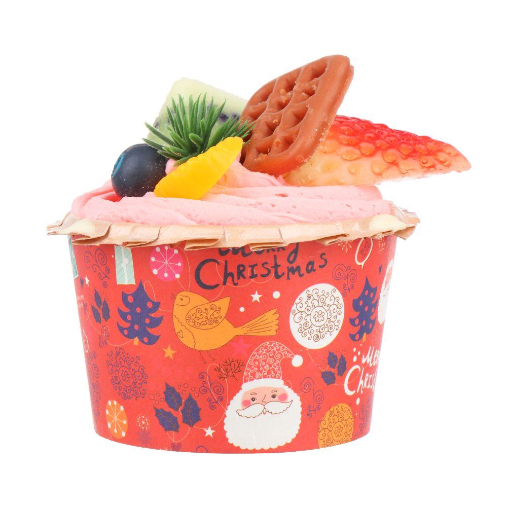 LET Khuôn Làm Bánh Muffin Phong Cách Giáng Sinh Đáng Yêu