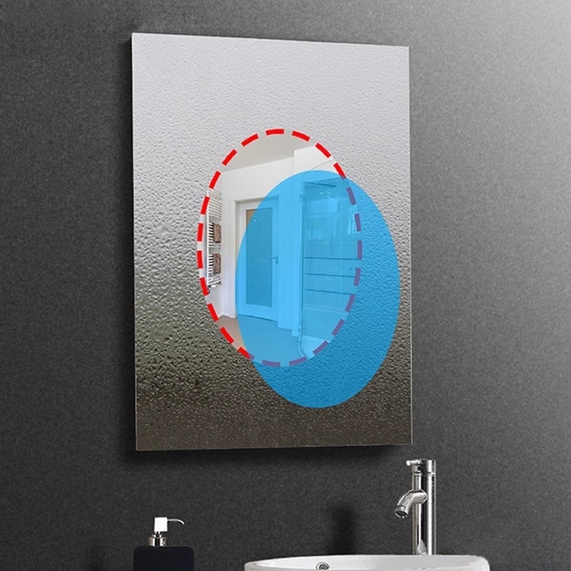 Miếng Dán Gương Chiếu Hậu Xe Hơi/Gương Chiếu Hậu Tự Dính Chống Thấm Nước/Sương Mù Kích Thước 30x100cm Diy