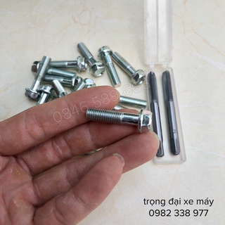 Sử lý ốc cổ bô xe máy chờn ren nên ốc 7ly