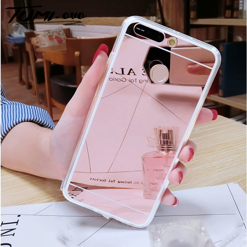 Ốp Lưng Tráng Gương Thời Trang Cho Oppo F1S F9 F9Pro F3Plus F5 F7 F11 F11Pro Gương Vỏ điện thoại di dộng