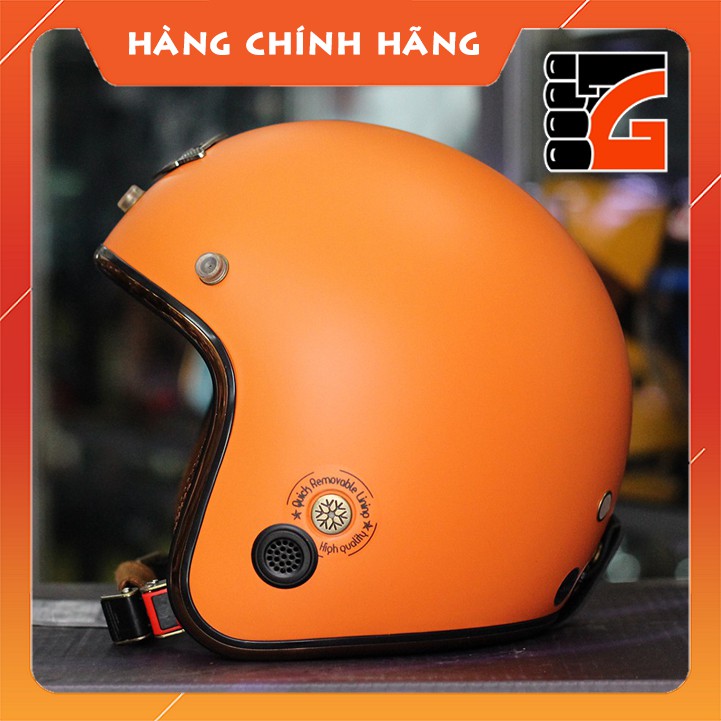 ✅GZ Bikershield Store - Mũ bảo hiểm 3/4 đầu NAPOLI SH Ruby - Hàng Chính hãng