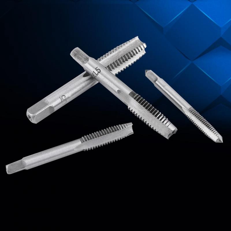 Set 7 mũi khoan ren xoắn hệ mét M3/ M4/ M5/ M6/ M8/ M10/ M12