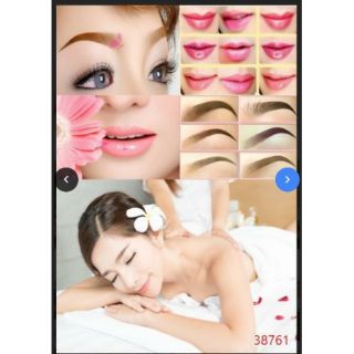 Tranh dán quán Spa keo sẵn