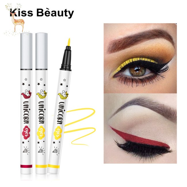 (Hàng Mới Về) Bút Kẻ Mắt Nước Tông Lì Khô Nhanh Chống Nước 6 Màu Tùy Chọn | BigBuy360 - bigbuy360.vn