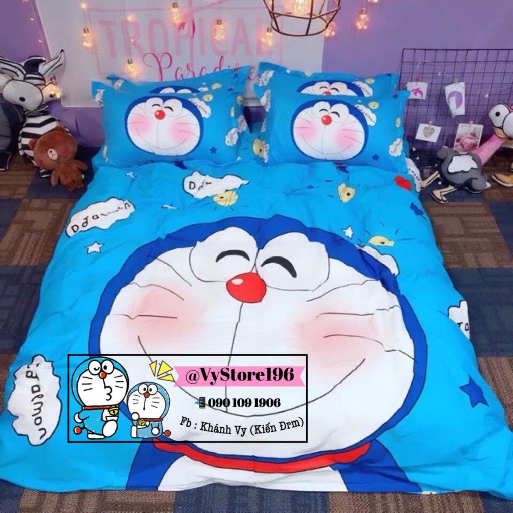 Grap giường Đôremon cao cấp xịn mát