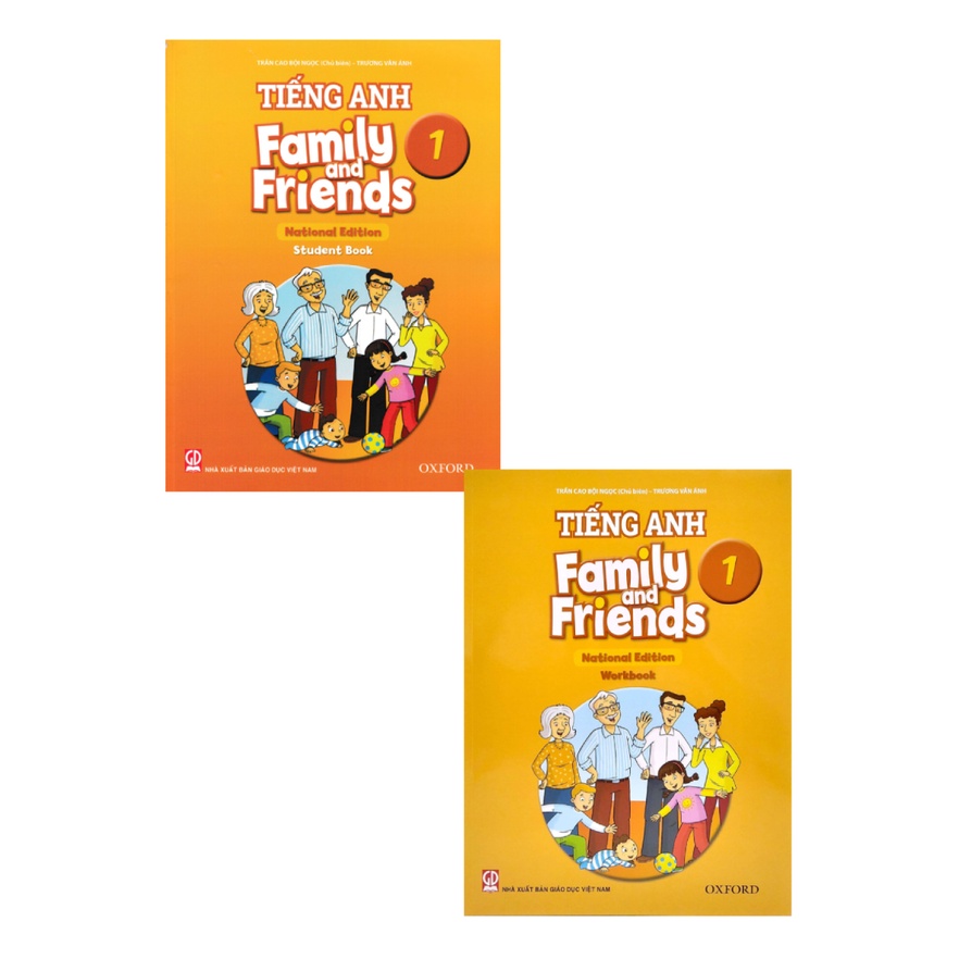 Sách Tiếng Anh 1 Family And Friends National Edition Bộ 2 Cuốn
