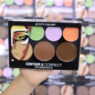 Bảng tạo khối, và che khuyết điểm City color 7 ô | BigBuy360 - bigbuy360.vn