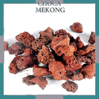 Đá nham thạch đỏ lọc nước hồ cá siêu trong - Túi 100g