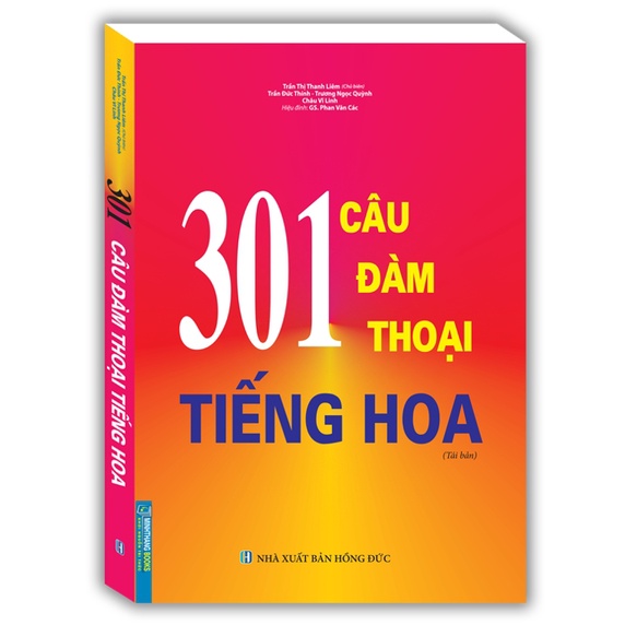 Sách - 301 câu đàm thoại tiếng Hoa (có màu)