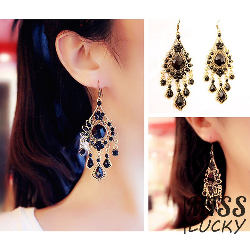 Khuyên tai nữ kiểu dáng thời trang phong cách Châu Âu