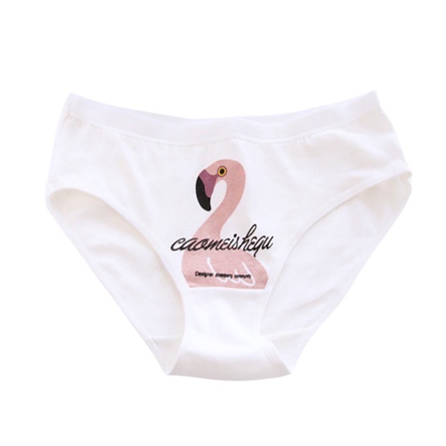 Quần Lót Cotton Hồng Hạc kute ( 38-58kg)