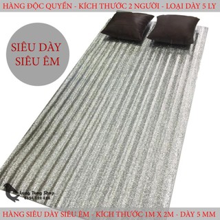 Chiếu bạc văn phòng loại dày 5mm Thảm du lịch chống nóng chống rách