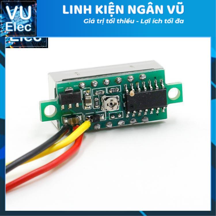 Đồng Hồ Đo Vôn DC0-100V LED0.28 có biến trở chỉnh sai số