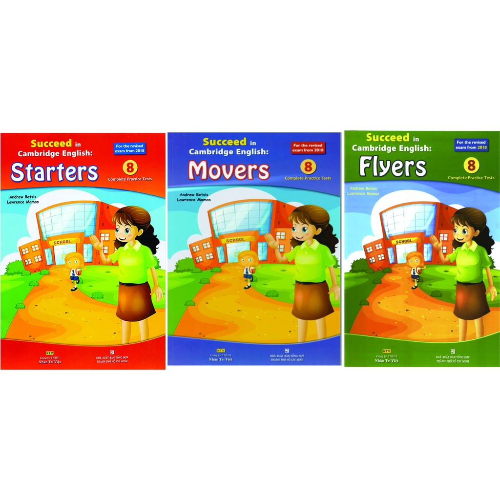 Succeed in Combridge English (tùy chọn Starter 8, Movers 8, Flyesr 8)