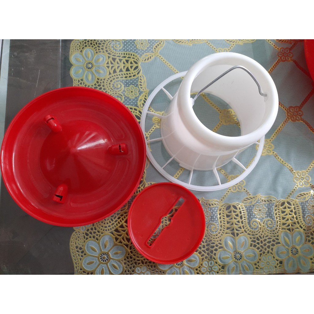 Máng ăn chống bới cho gà, vịt