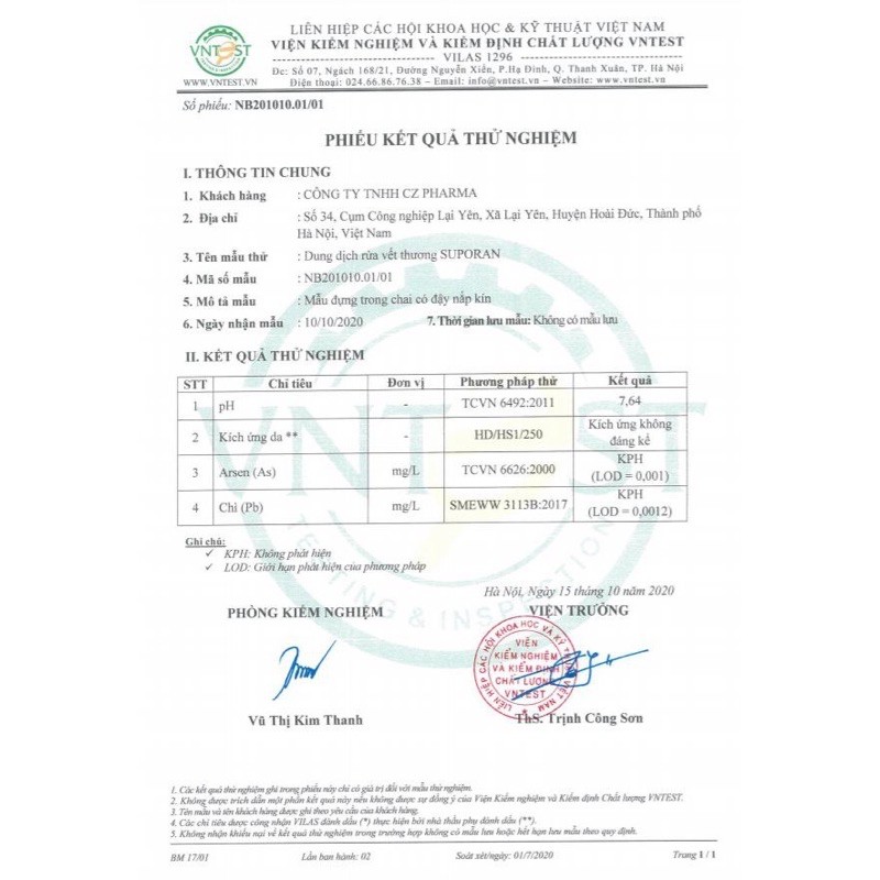 Dung dịch rửa vết thương SUPORAN không đau, không xót - Làm sạch 99,9% vi khuẩn, nấm trong 30 giây