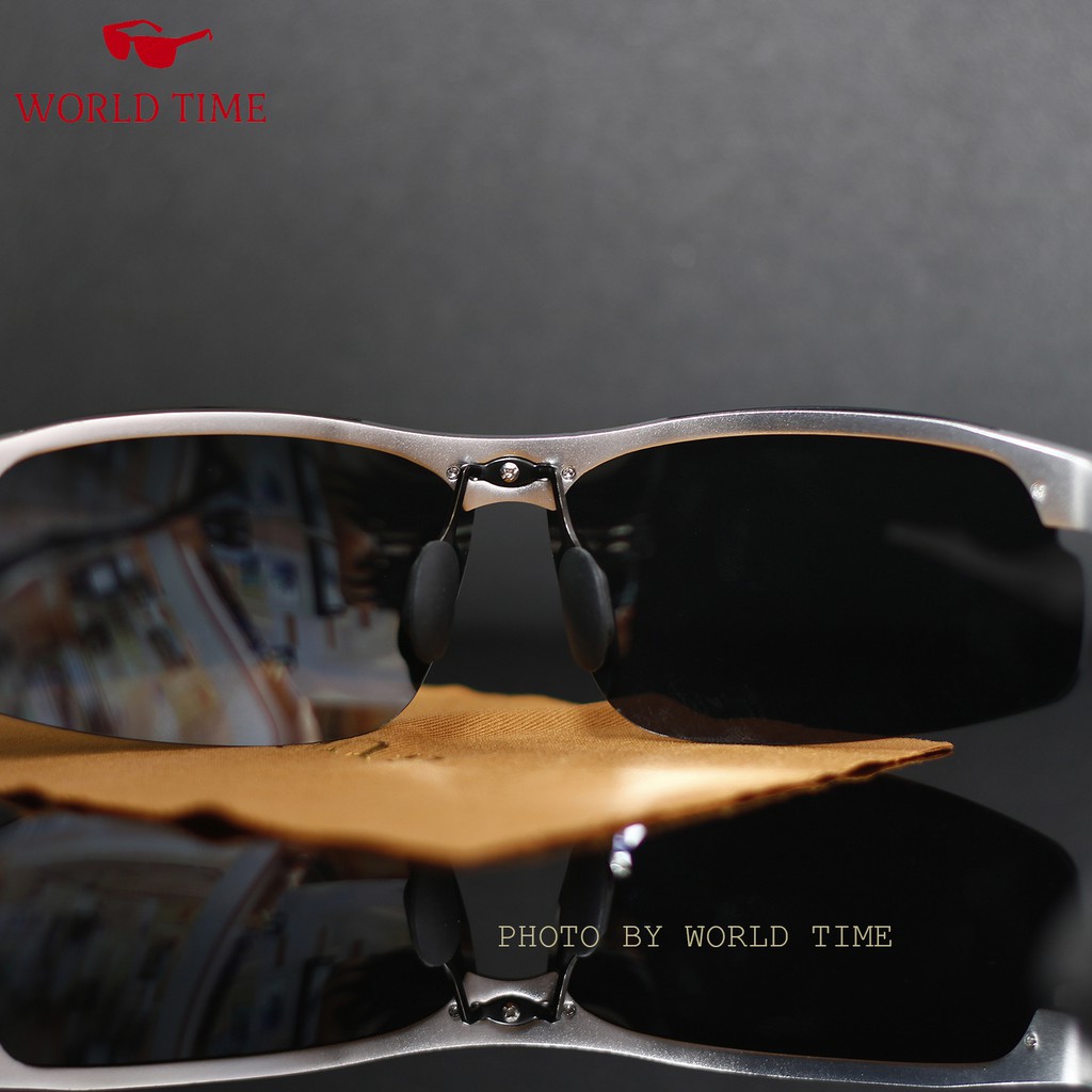Kính mát nam cao cấp P3281 [ Tặng Hộp + Thẻ BH 12 Tháng ] - Tròng Polarized Cường lực - Gọng nhôm cao cấp