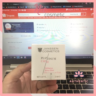 [Công ty] Tinh chất dưỡng sáng da Janssen Cosmetics Brilliance Shine Elixir 2ml
