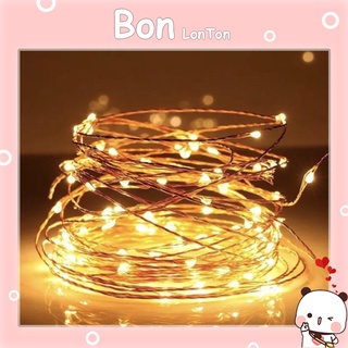 Dây đèn led trang trí fairylight đom đóm có sẵn pin dài 1m-2m-3,5m