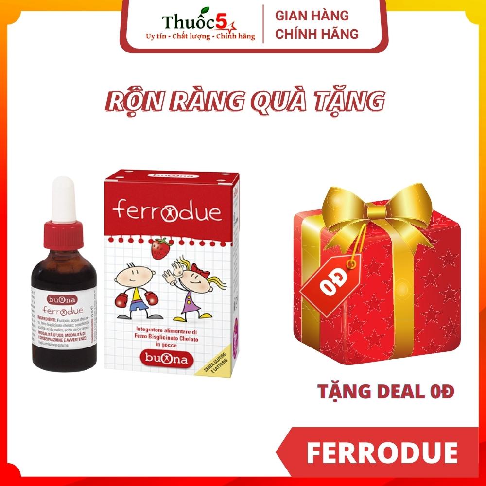Ferrodue bổ sung sắt, ngừa thiếu máu cho bé - Lọ 15ml