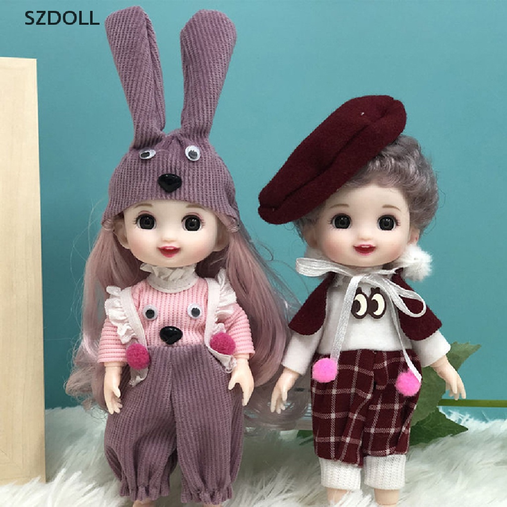 Búp Bê Công Chúa Đồ Chơi Dễ Thương 16cm Kèm 13 Khớp Nối ob11