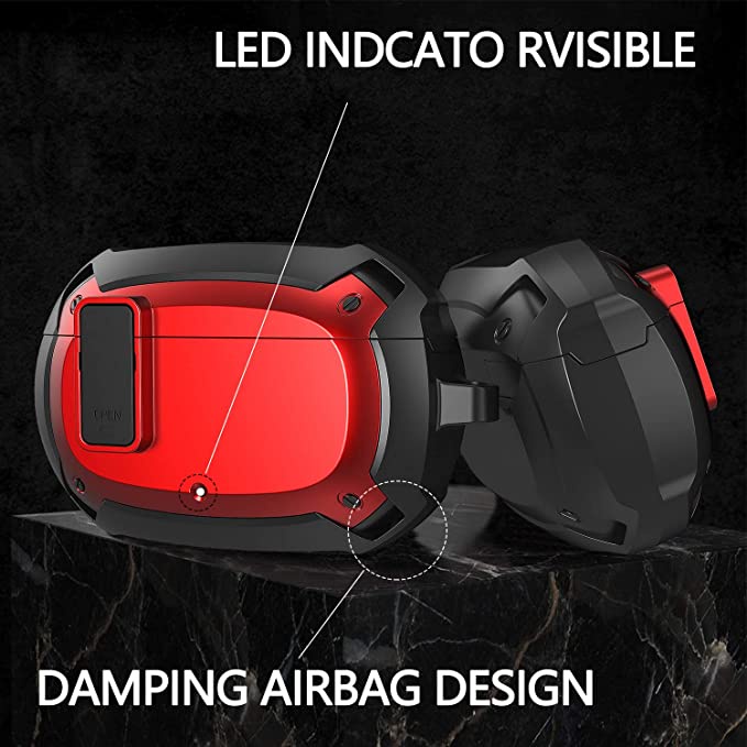 Ốp điện thoại TPU phối da kèm móc khóa bảo vệ an toàn cho Beats Studio Buds 2021