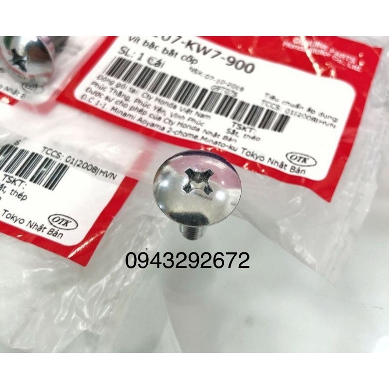3 ốc bắt cốp xe Wave Thái, Alpha, Zx Honda