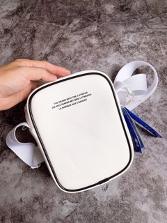 [ FLASH SALE ]Túi đeo chéo / túi mini bag ( trắng / đen )