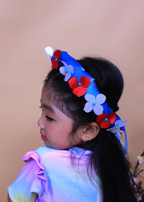 Mấn đính hoa nhí màu xanh lý Jadiny