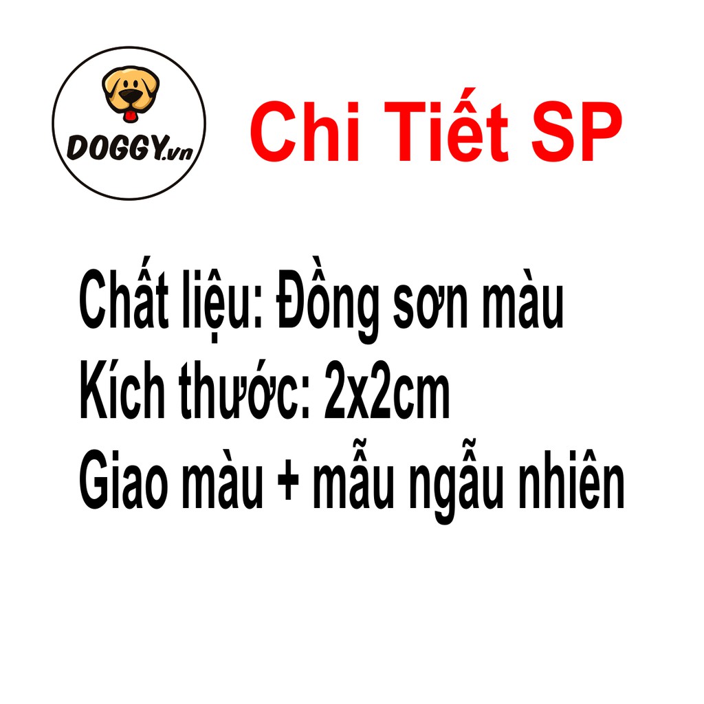 Chuông Đeo Cổ Cho Chó Mèo – Nhiều Hình Dáng Màu Sắc, Tiếng Kêu Vang – DOGGY SHOP