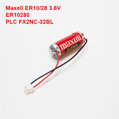 Pin Maxell ER10/28 3.6V  PLC Mitsubishi FX2NC-32BL