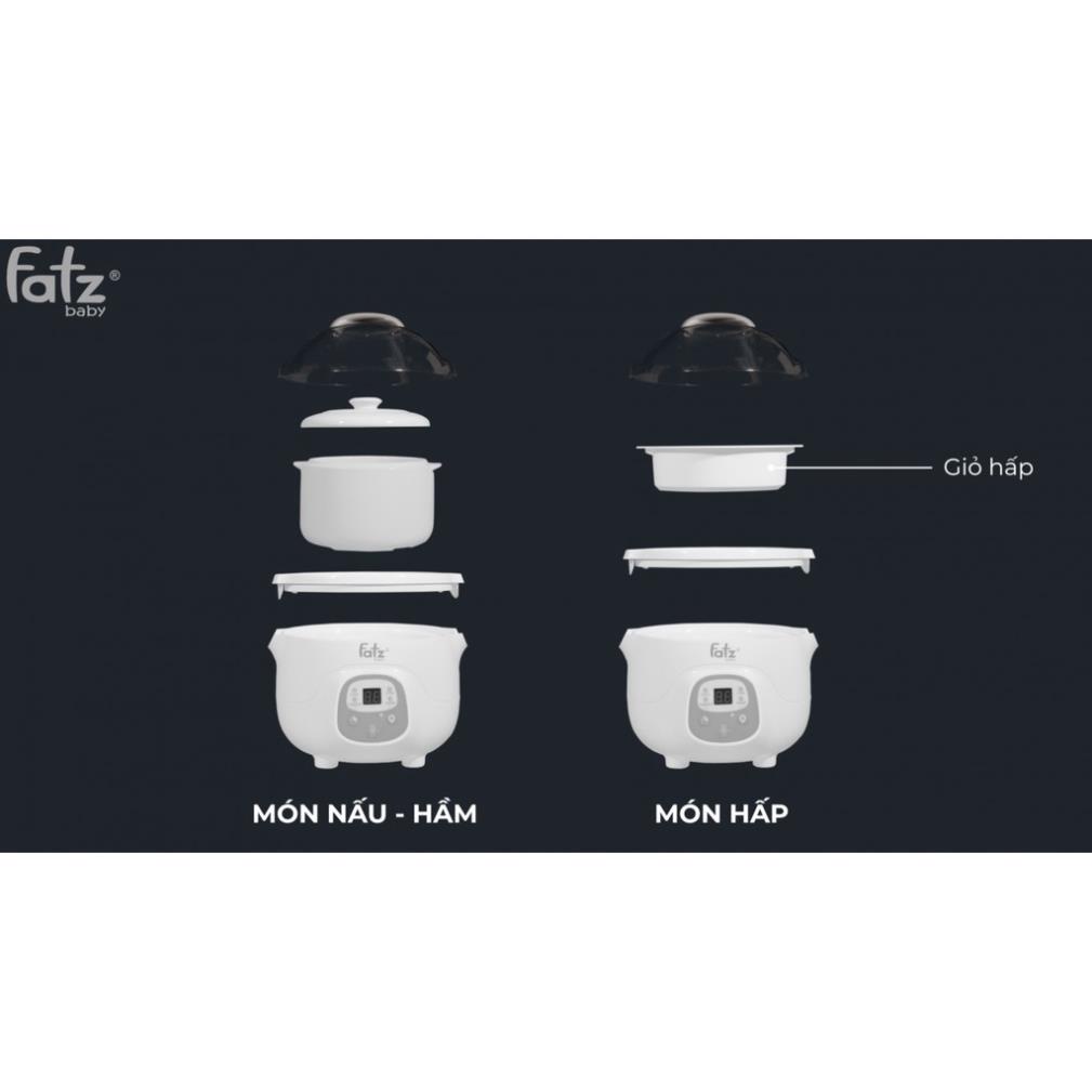 NỒI HẦM CÁCH THUỶ THÔNG MINH FATZ BABY 0.7L - STEW 1 - FB9107ZT