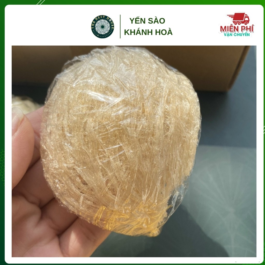[HÀNG CÔNG TY] 100G tổ yến sào Khánh Hoà Nha Trang tinh chế sợi dài loại 1 - yến xào tự nhiên cao cấp The Nest House | BigBuy360 - bigbuy360.vn