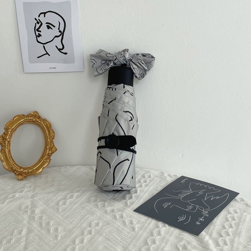 Dù Xếp Tự Động Chống Nắng / Mưa / Tia Uv Mini Tiện Dụng