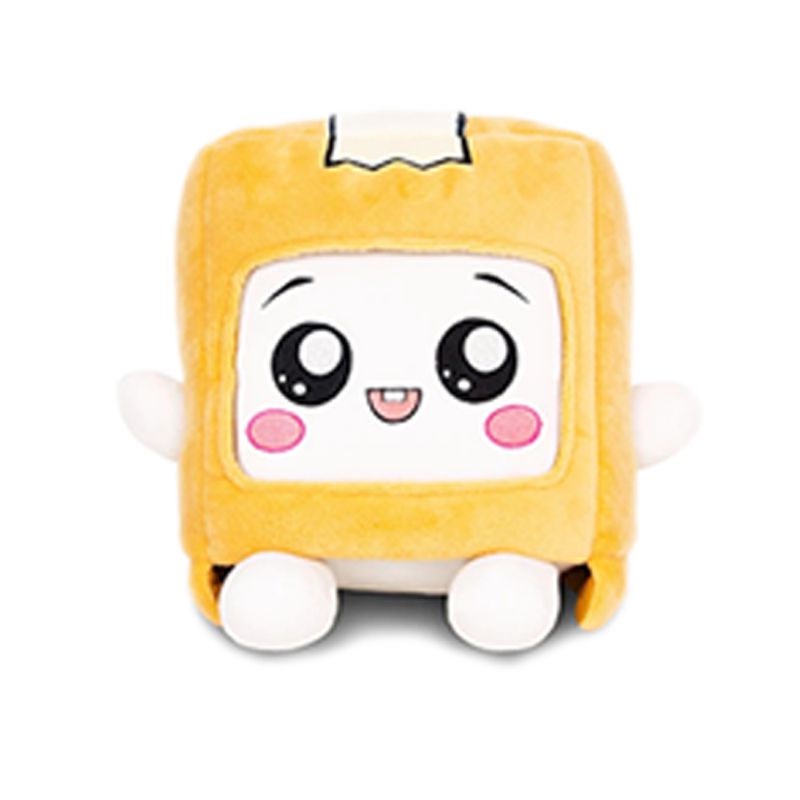 Lankybox Boxy / Foxy /Rocky Robot Phim Hoạt Hình Có Thể Tháo Rời Đồ Chơi Sang Trọng Mềm Mại Cho Trẻ Em Quà Tặng Cô Gái Búp Bê Giường Gối PP Cotton
