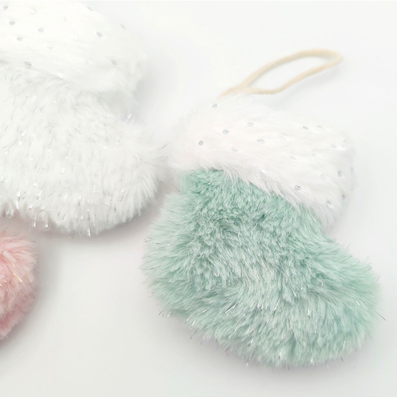 Vớ Bông Treo Trang Trí Cây Thông Noel Mini