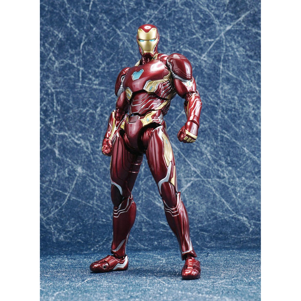 Mô hình SHF Iron Man Mark 50 Nano Weapon set 2 Avengers Endgame 16cm Bandai - (BL)